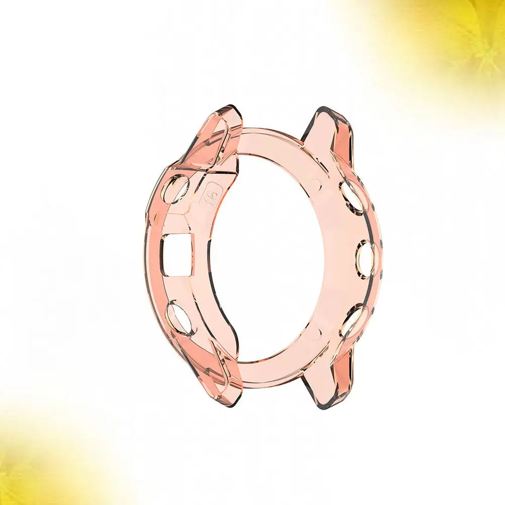 

Tpu Watch Protective Case for 6X 6X Pro Full Coverage Transparent Orange Slim Lightweight Drop Proof Dust Resistant