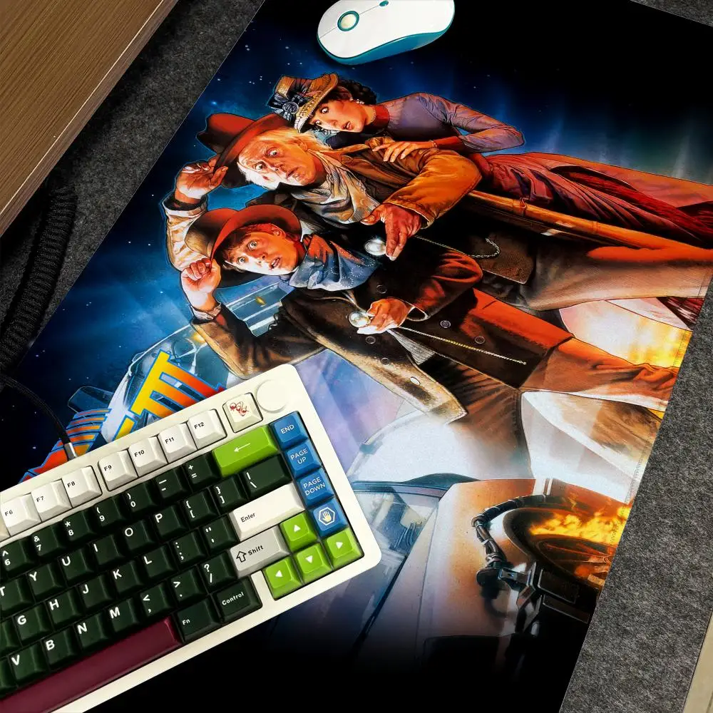

Back to the F-Future Mouse Pad Xxl Computer Large Size Non-slip Gamer Keyboard 90x40cm Art Design HD Deskmat
