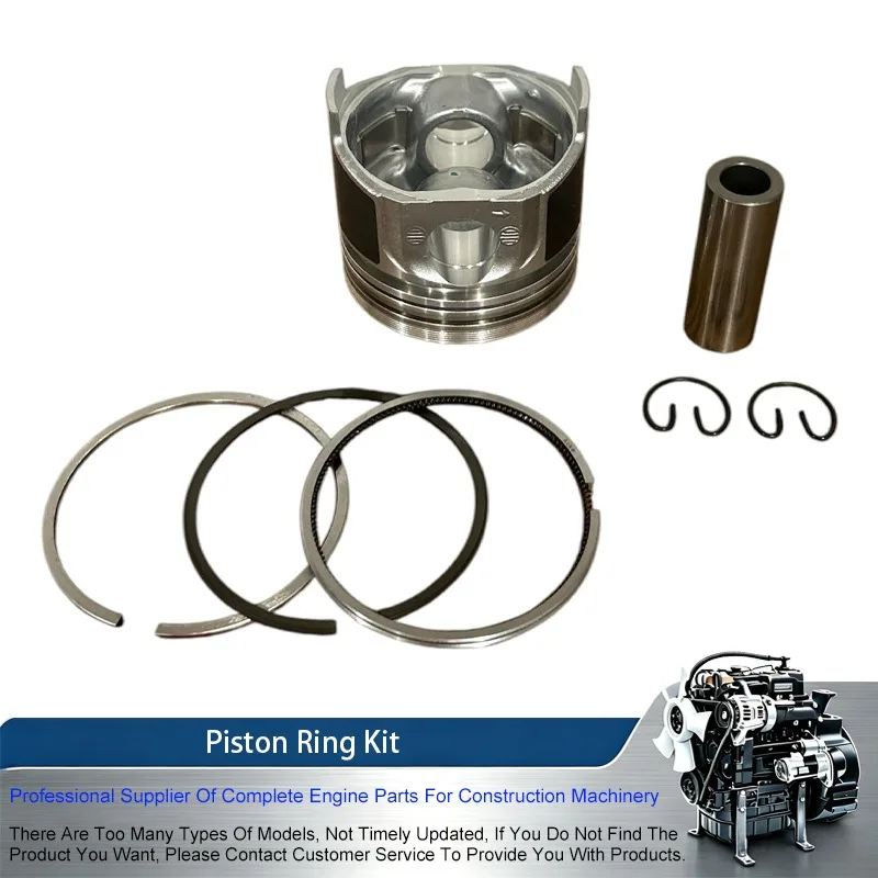 Piston Ring Kit STD 78mm For Kubota Engine V1505 D1105