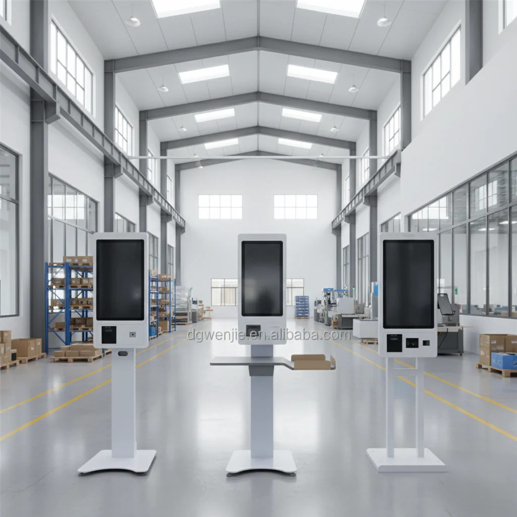 Payment Terminal Self-service Wall Mounted Kiosk Self Checkout Kiosk 24'' Interactive Touch Screen
