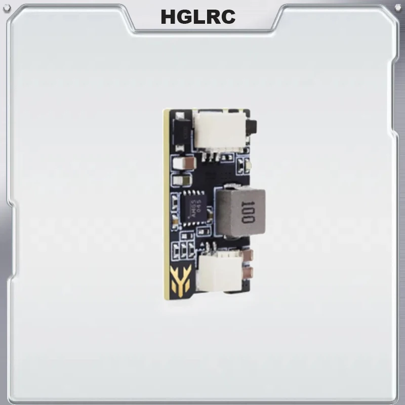 Moduł BEC HGLRC 5-12V zdalnie sterowany, obniżający napięcie, obsługuje przełączanie napięcia w dwóch trybach.