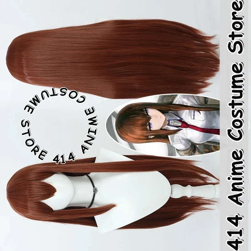 

Game & Anime Makise Kurisu / Okabe Rintarou Cosplay Wig Steins;Gate Heat-Resistant Fiber Synthetic Hair