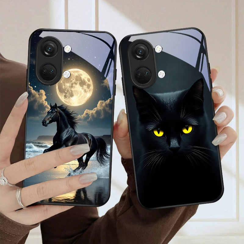 

A horse full of dreams For OnePlus Nord CE 2T 2 3 Lite N20 N30 6T 7 7T 8 8T 9 10 Pro 11R 12R 13R Ace 2V 5 Pro Glass Phone Case