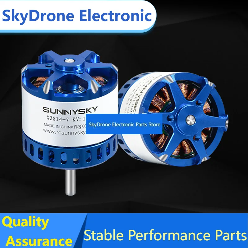 SkyDElSunnySky X2814 III 1000KV Outrunner External Rotor Brushless Motor For RC Aircraft Quadrocopter Model