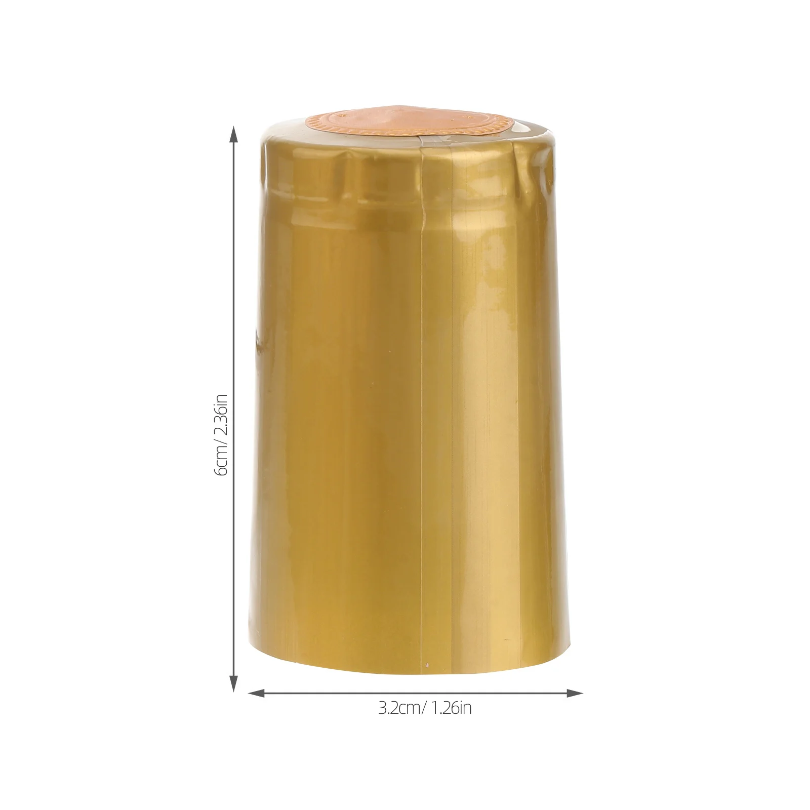 

200pcs Heat Shrink Capsules For Wine Bottles Red Wine Accessories Seal Covers Tear-Off Tab Homebrew Winery Use Premium Plastic
