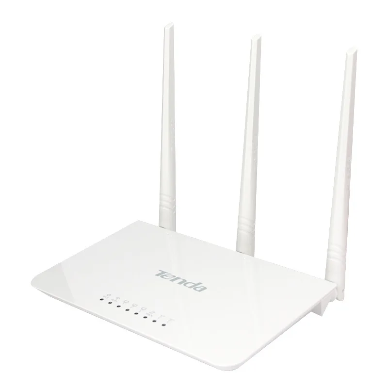 300M Home WiFi Independent Signal Amplifier Tengda F3 Wireless Router Multi-language Firmware 3 Antenna Design Stable Device