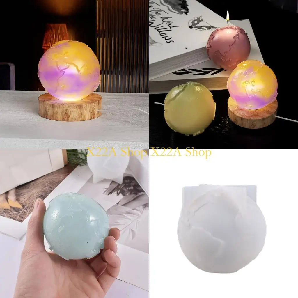 

Unique Earth Resin Mold Silicone Molds for Candle Making,Ornaments Mold