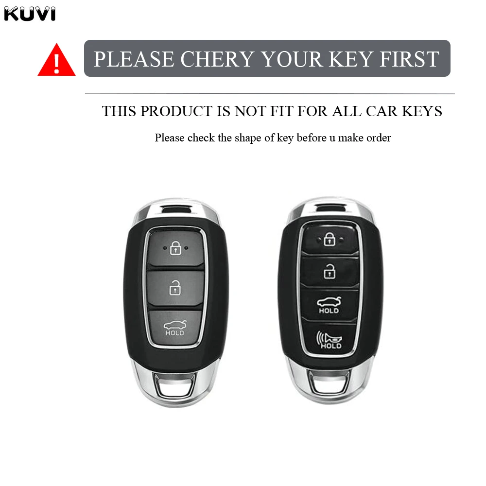 NEW TPU Car Key Case Cover Shell Fob For Hyundai i30 Ix35 KONA Encino Solaris Azera Grandeur Ig Accent Santa Fe Palisade Keyless