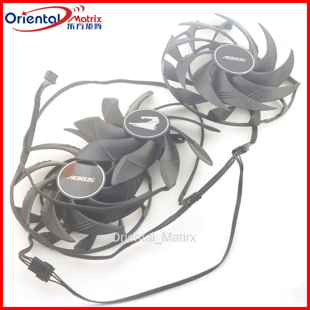 PLD10015B12H DC12V 0.55A  4Pin For GIGABYTE RTX3070ti RTX3080 RTX3080ti AORUS XTREME Graphics Card Cooling Fan