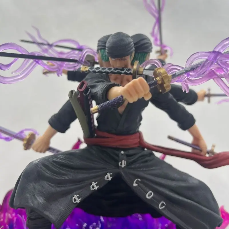 Bandai One Piece Superhuman Powers Nine Blade Flow Asura Sauron Combat Form Model Living Room Decorations Collecting Figurines