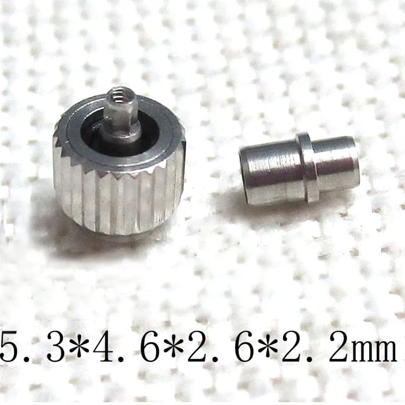 

5.3mmx4.6mmx2.2mm Stainless Steel Watch Crown For OMG Seamaster Diver 300M 2221.80.00 ,Watch Parts