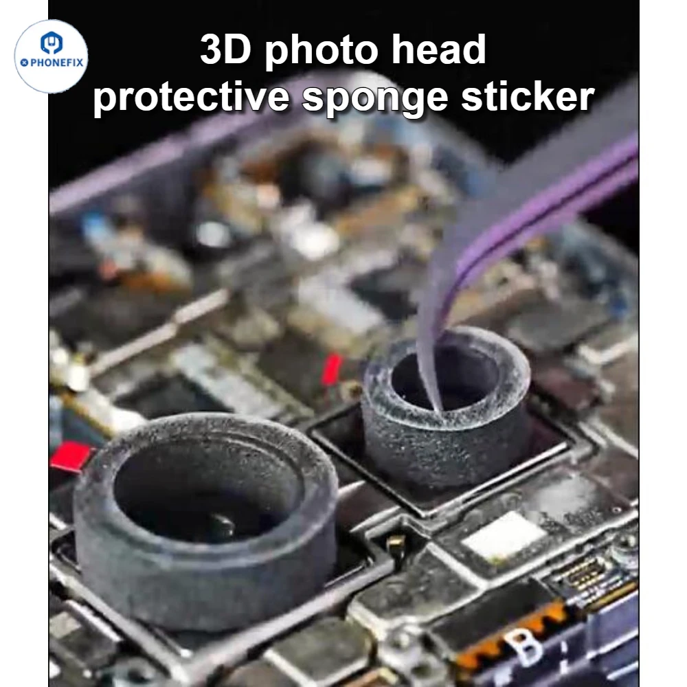 

WYLIE камера мобильного телефона 3D защитная губчатая наклейка на объектив устойчивая к царапинам износостойкая безопасная разборка ремонтный инструмент
