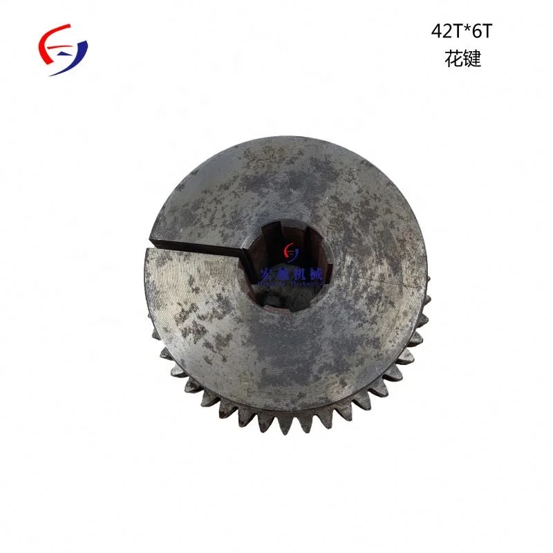 Pressure plate  Spline gear 42T*6T*2.8 TEETH for excavator Flexible coupling 180*42t 264*42t 314*42t 352*42t