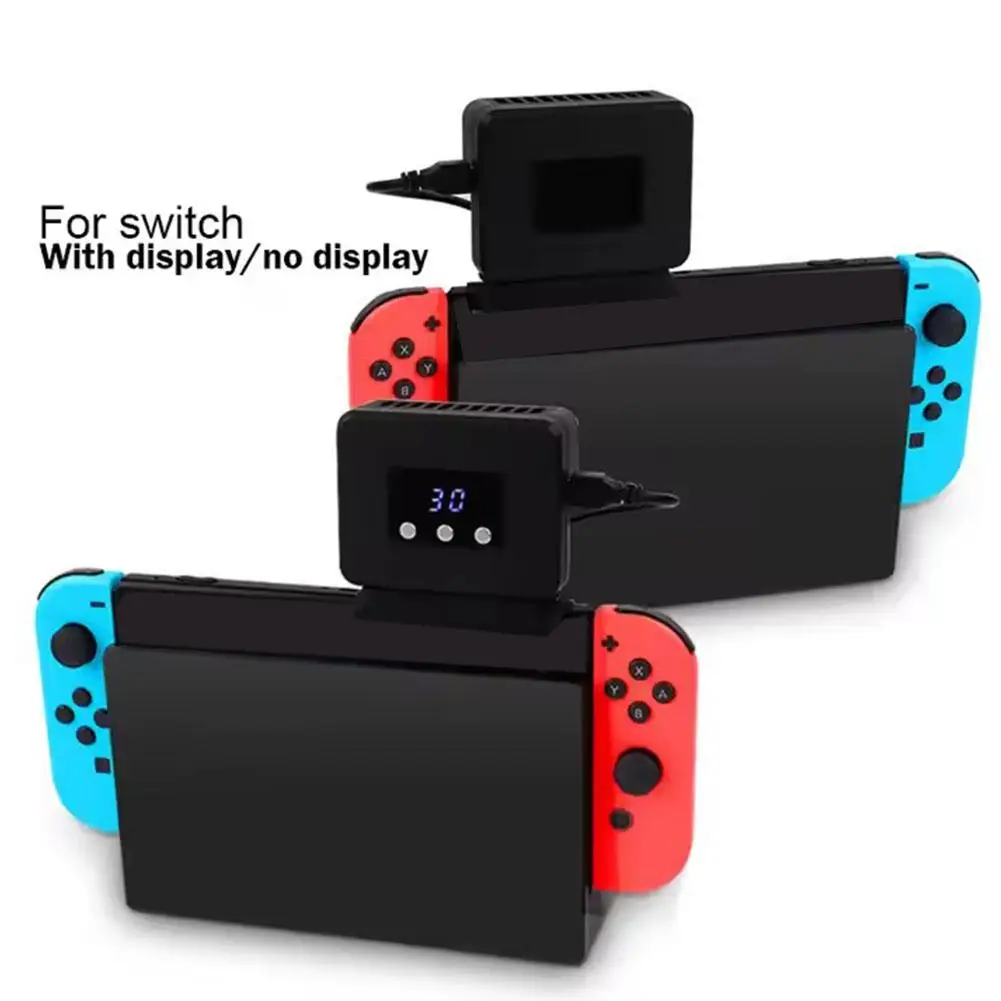 2025 Il più recente per SWITCH 2 Host Dissipatore di calore per SWITCH 2 Base Console di gioco portatile Display Ventola di raffreddamento digitale