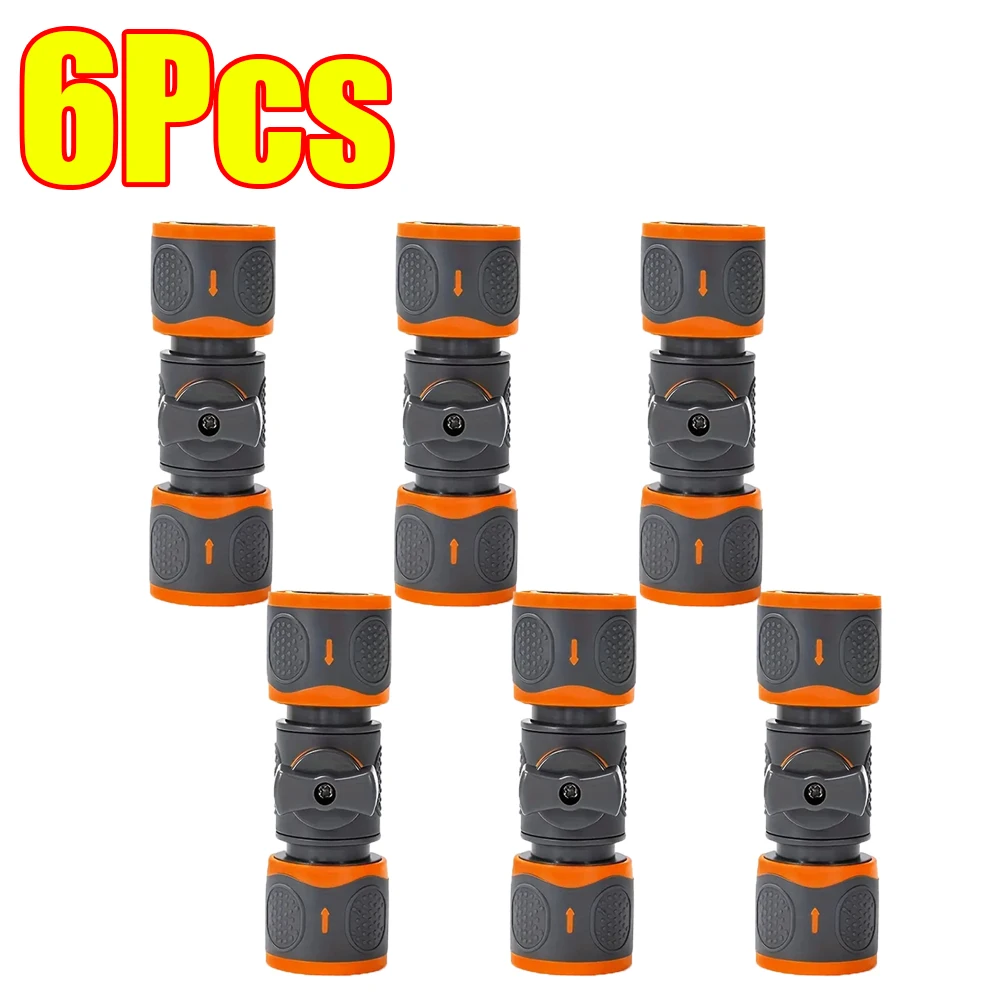1-9 Stuks Tuinslang Snelkoppeling 16mm Tuinslang Afsluiter Schakelaar Snelkoppeling Tepel Irrigatie Slang Stop Water - afbeelding 1