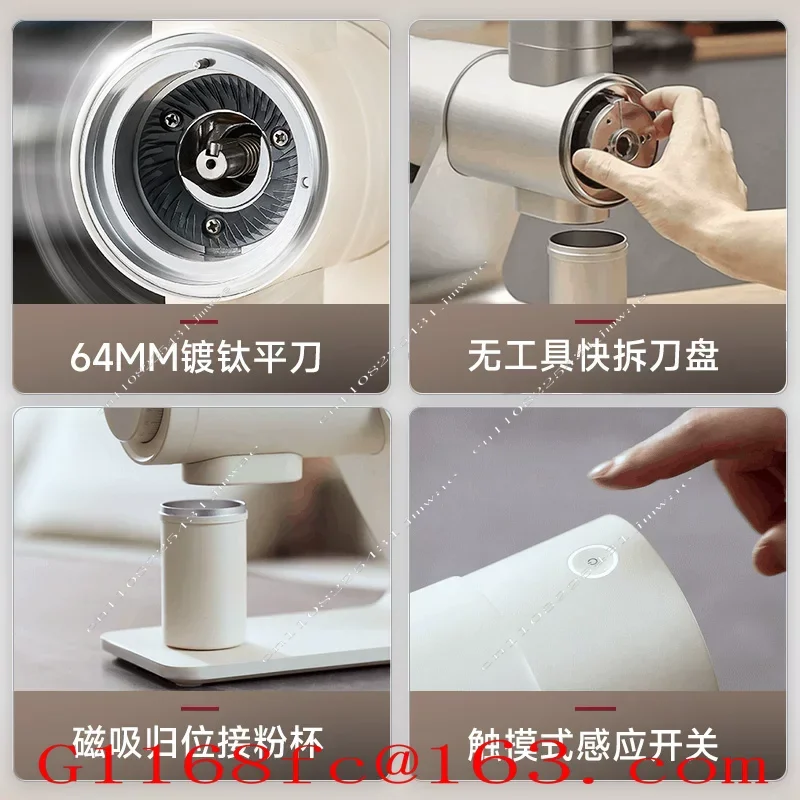 E6Air Electric Bean Grinder Italian Professional Grinding Coffee Machine
