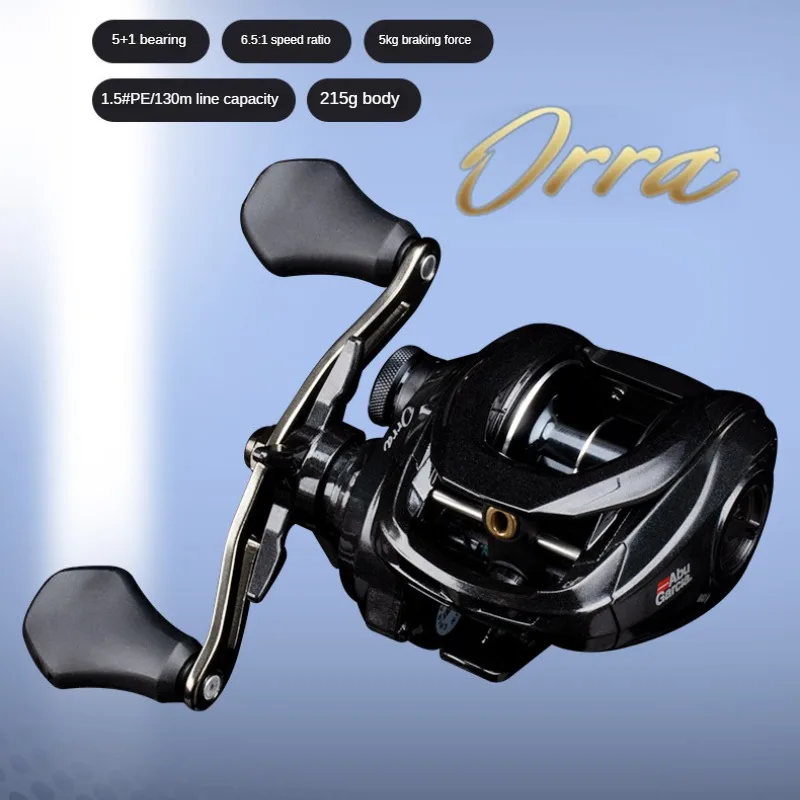 ORRA-New Baitcasting Reel High Speed 6.5:1 Gear Ratio Far Throw Anti Explosion Fishing Reel Freshwater Seawater Universal Reel