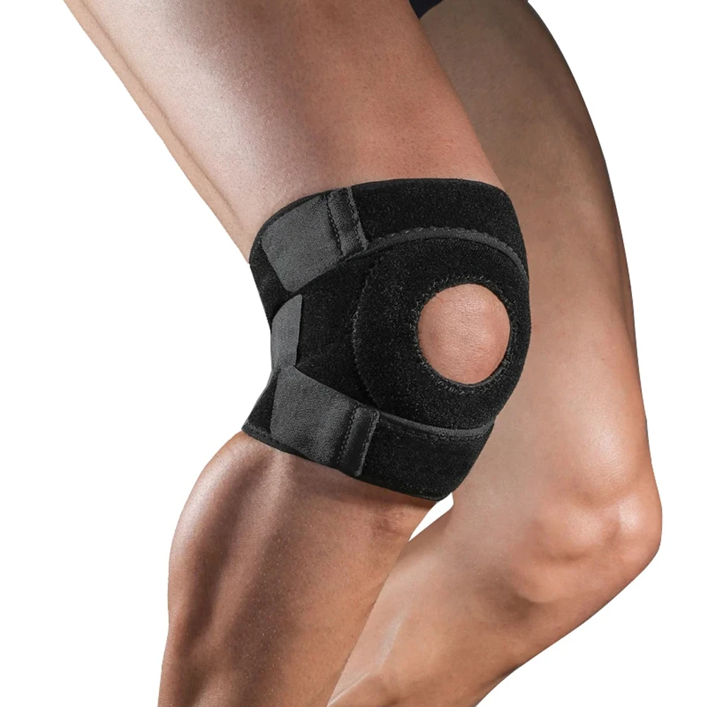 1Pcs Patella Knee Brace for Knee Pain, Knee Compression Sleeve Knee Brace for Arthritis Pain and Support, Essential Workout Knee