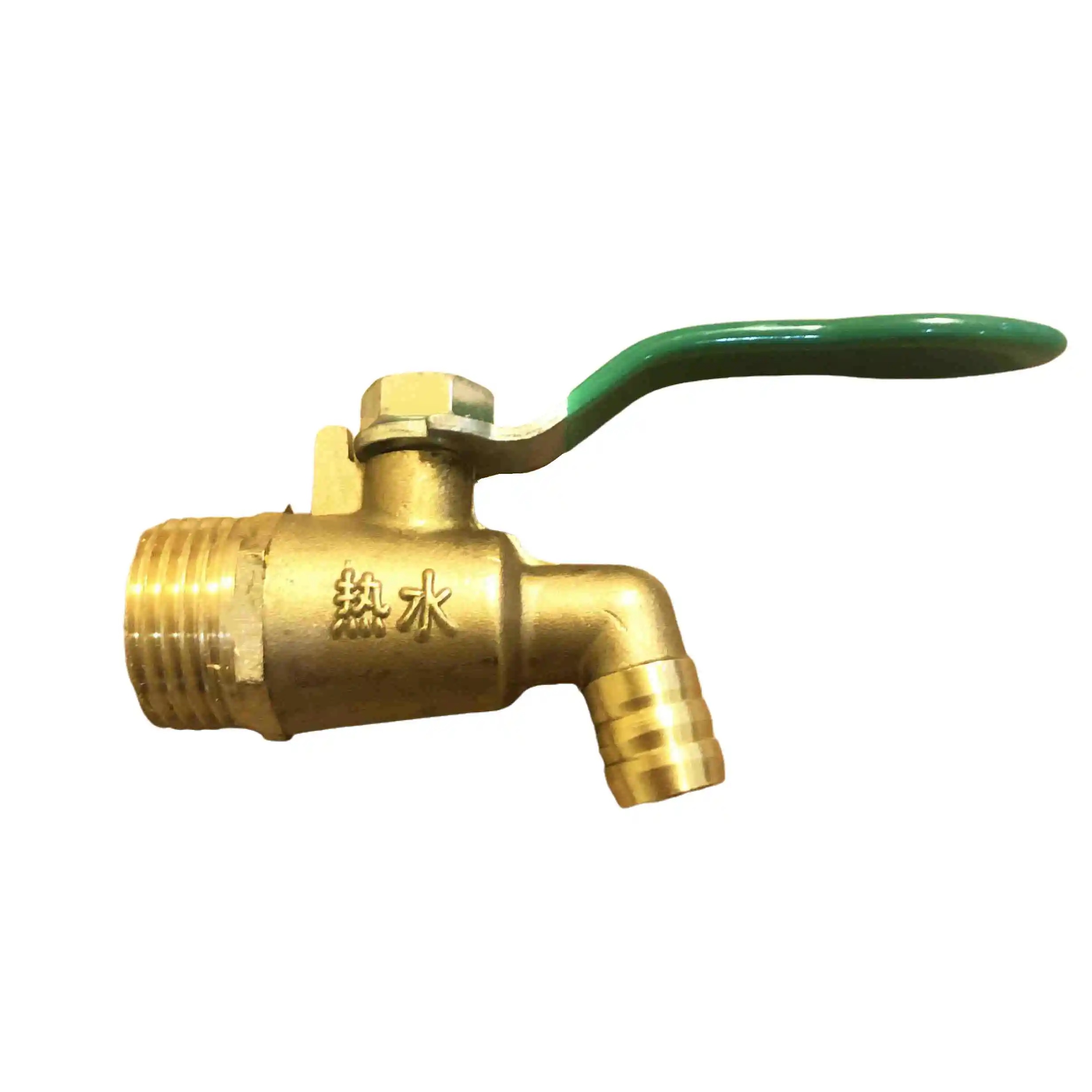 3/4 "bsp männliche Verbindung kleiner Typ Warmwasser hahn antiker Messing griff Wasserhahn Hahn für Tee-Ofen Wasserkessel Sanitär – Detail 3