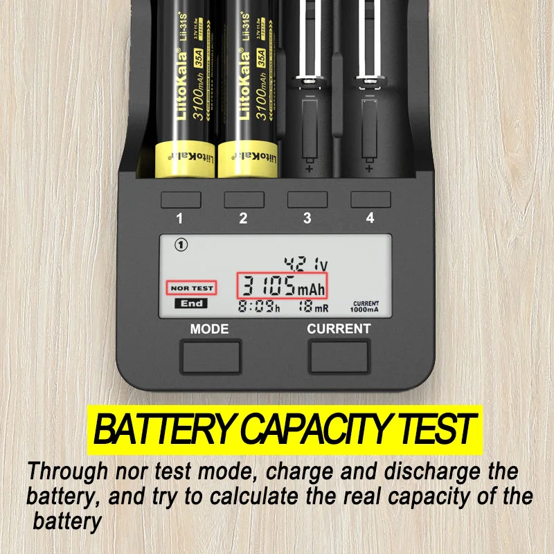 Liitokala lii500 lii600 LCD 3.7V/1.2V AA/AAA 18650/26650/16340/14500/10440/18500 Battery Charger with screen lii-500