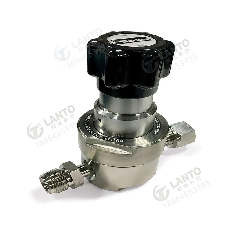 

Imported PARKER High Flow Ultra Clean UHP Pressure Reducing Valve Stainless Steel Linkage Single Stage VCR Pressure Reducer