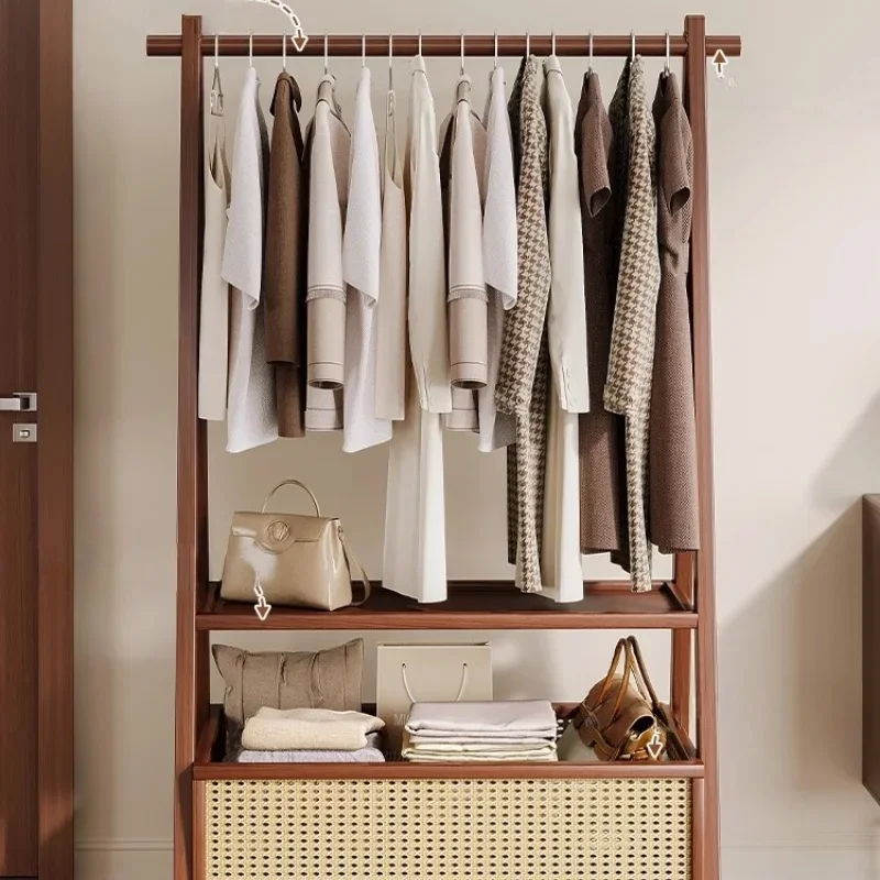 Sleek Home Hanger Pole Standing Coat Rack Multipurpose Clothes Hanging Rack Furniture Perchero Ropa De Pie Luxury Furniture