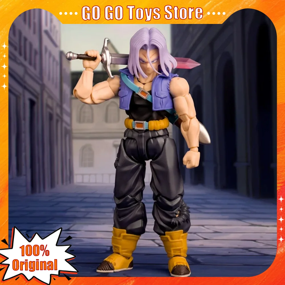 

Demoniacal Fit Dragon Ball Z Trunks 1/12 Torankusu Action Figures SHF Super Saiyan Son of Tomorrow Movable Anime Model Gift Toy