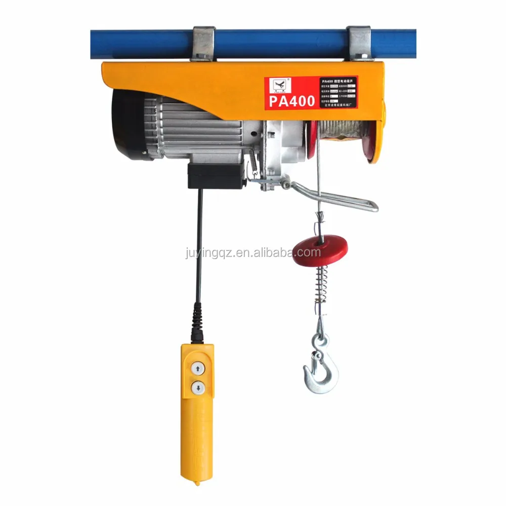 

Pa 600 12 м 750/1500 кг 250 кг 150 кг Pa500 2-тонный мини-электрический подъемник с двойным тросом