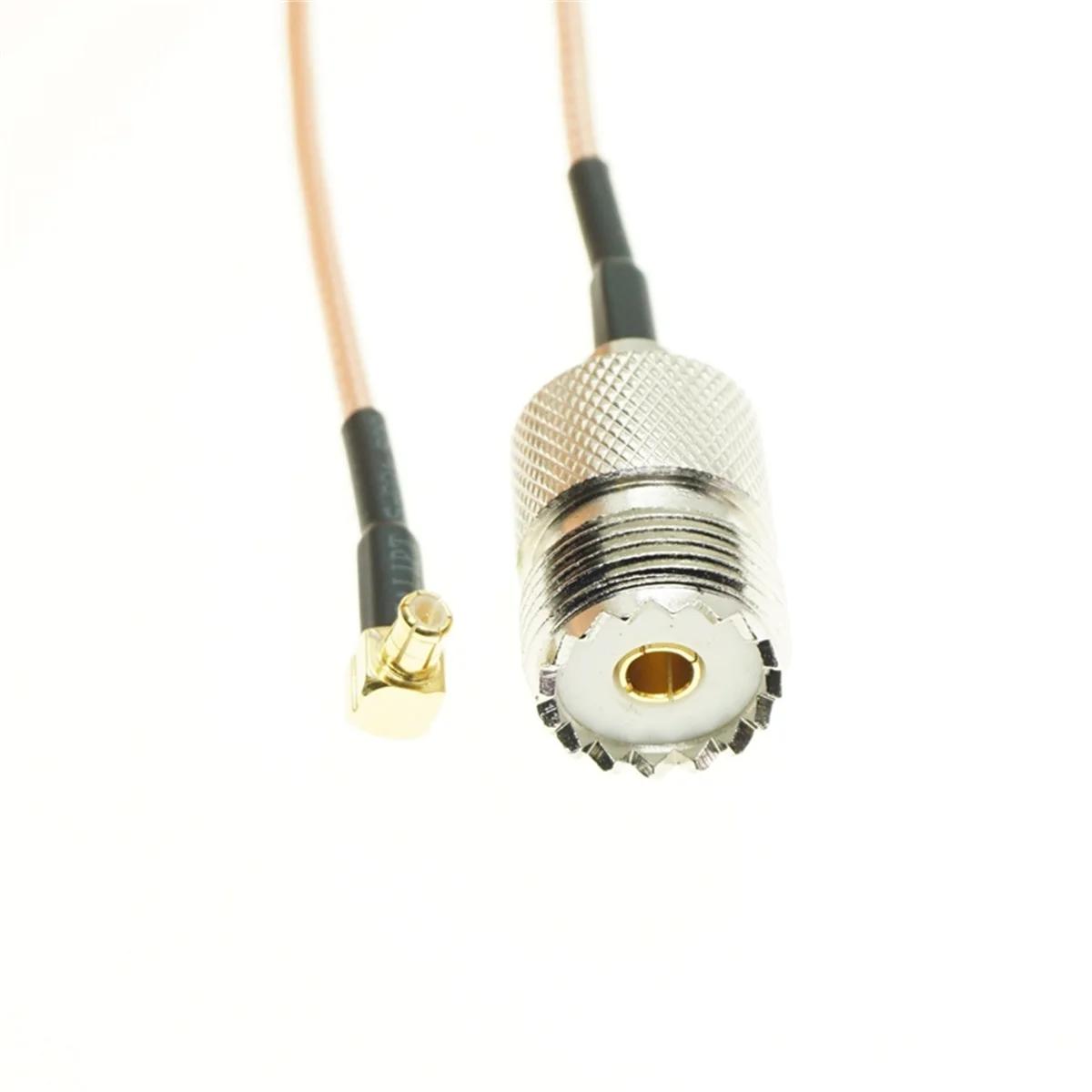 RG316 Cable MCX Male Plug Right Angle to SO239 UHF jack Female Connector RF Coaxial Pigtail Jumper Adapter