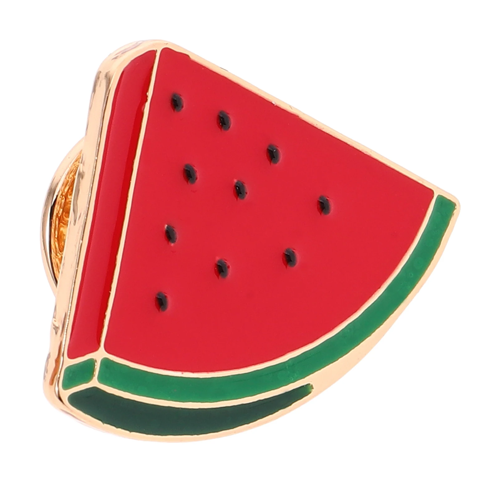 

Watermelon Brooch Cute Enamel Badge Lapel Shawl Brooch Decor Scarf Shawl Clothing Accessory Party Favor Gift