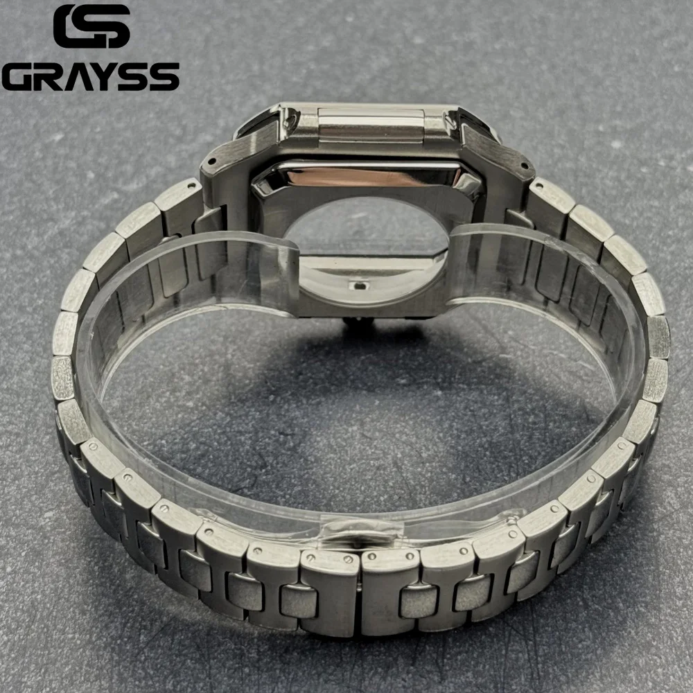 جديد 37.5 مللي متر ل فيليب كوبيتوس ساعة مربعة اكسسوارات صالح 29.5 مللي متر NH35 الطلب لحركة Seiko NH35 الياقوت الكريستال