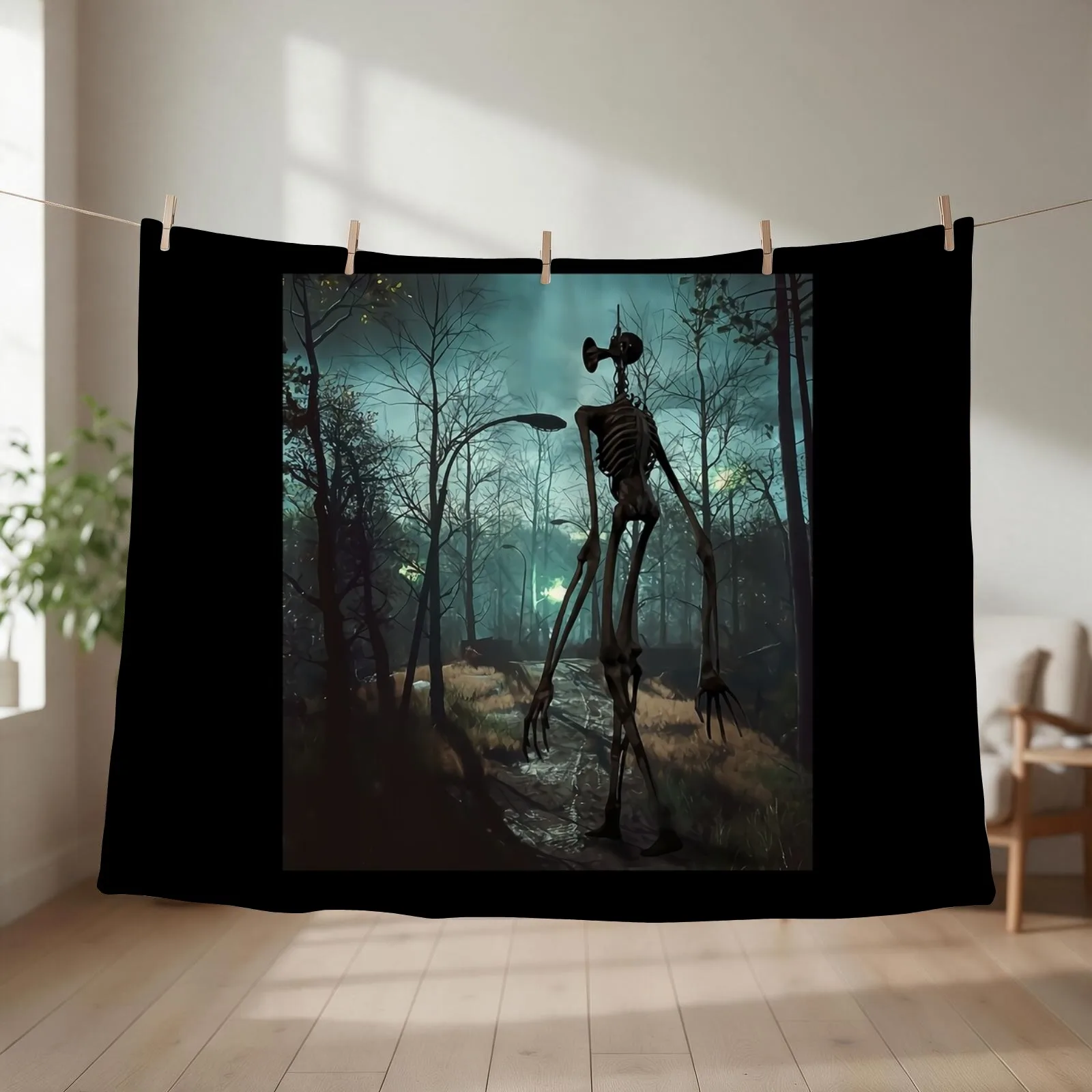 Midnight Stroll Throw Blanket couch cozy soft plush fuzzy picnic outdoor blanket