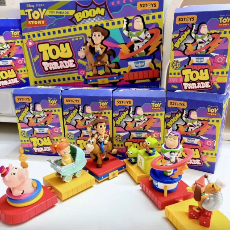 

Новинка 2025, оригинальная серия игрушек «История игрушек Диснея», парад, слепая коробка, сувенирная коллекционная фигурка, модные игрушки, украшение, предмет для дисплея