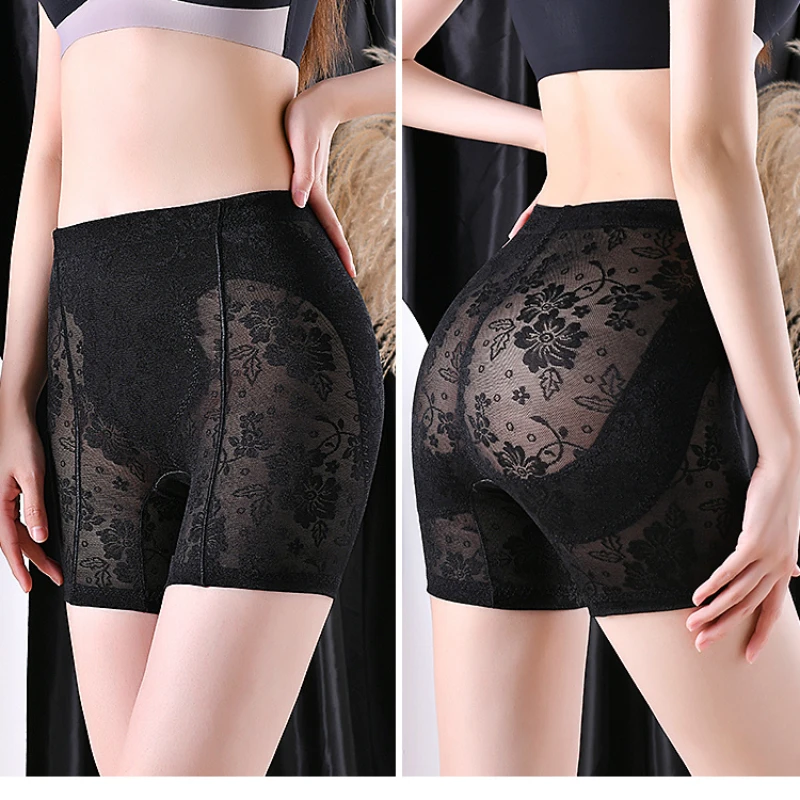 

Women's High-waisted Lingerie Hip Lift Briefs Tummy Tuck Pants Waist Girdle Panties Safety Leggings Butt Boxers