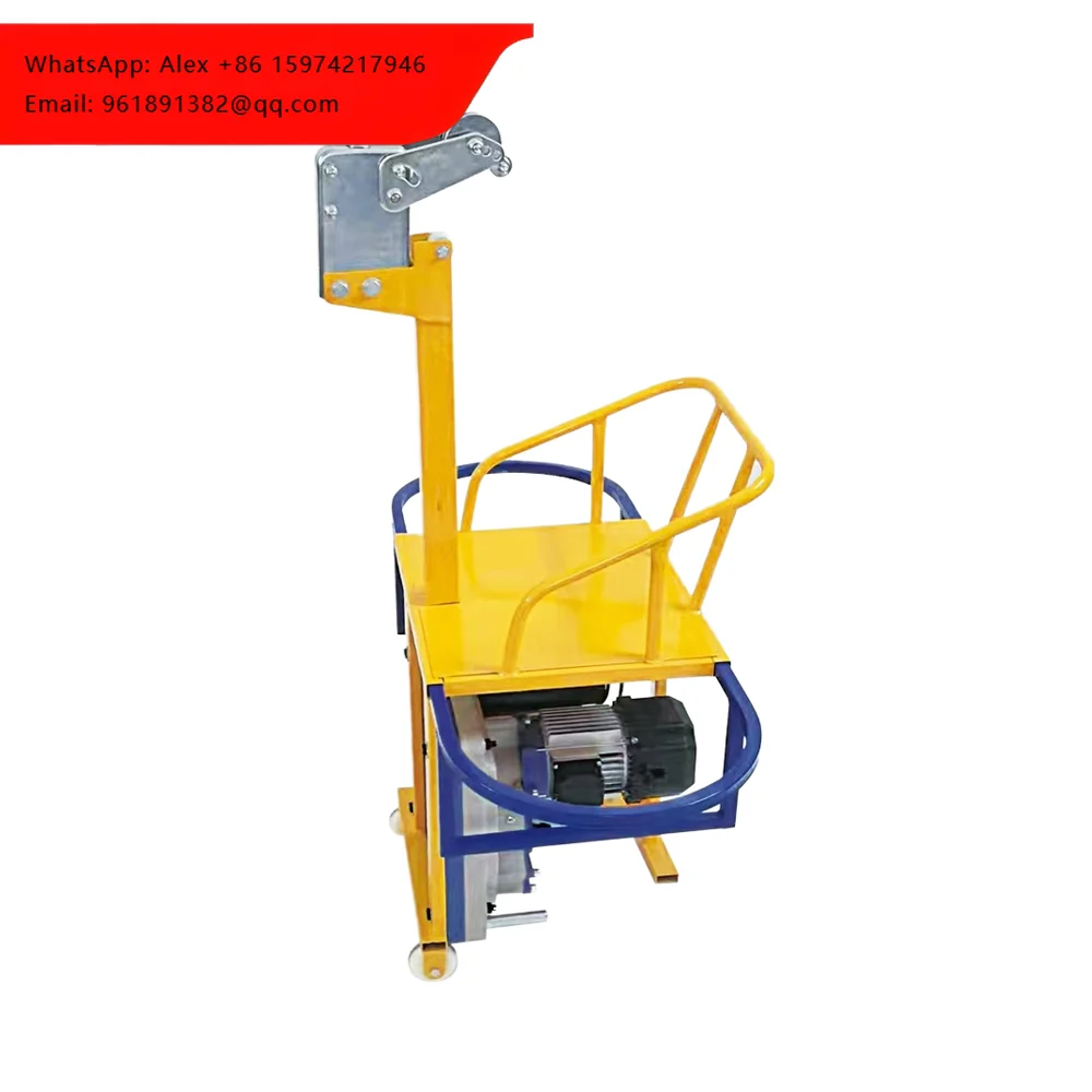 Single-person Electric Hanging Basket External Wall Aerial Work Ascending And Descending Device Spider-Man Adjustable Seat