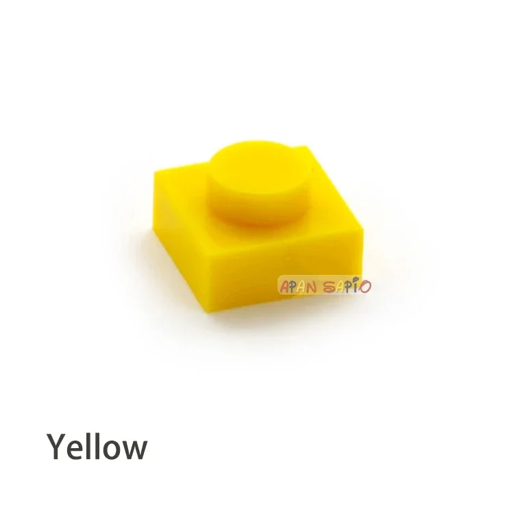 300 stücke DIY Bausteine Dünne Zahlen Bricks 1x1 Punkte 25 Farbe Pädagogisches Kreative Größe Kompatibel Mit 3024 Spielzeug für Kinder