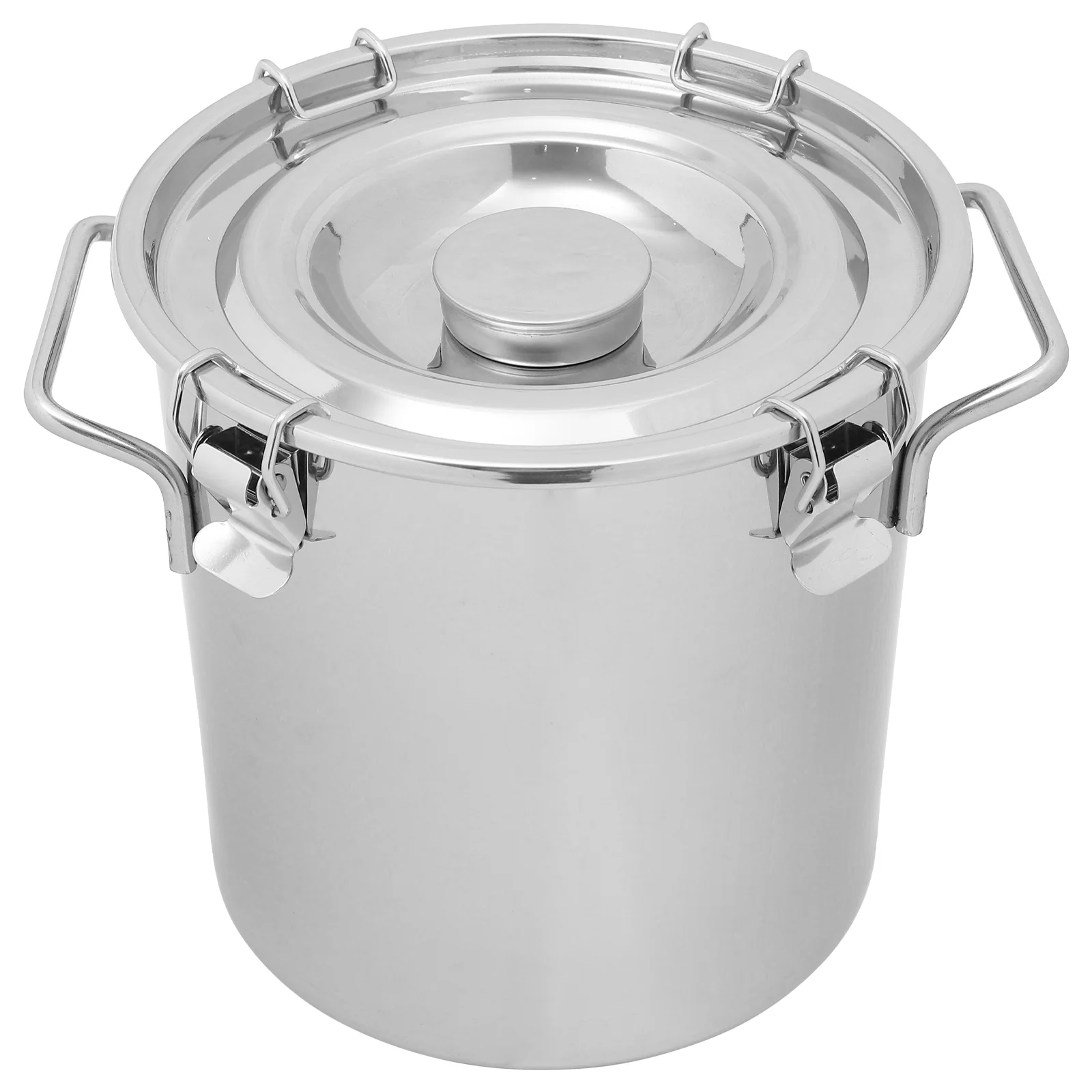 

Storage Case Stainless Steel Sealed Bucket Multi-function Container Pail with Lid