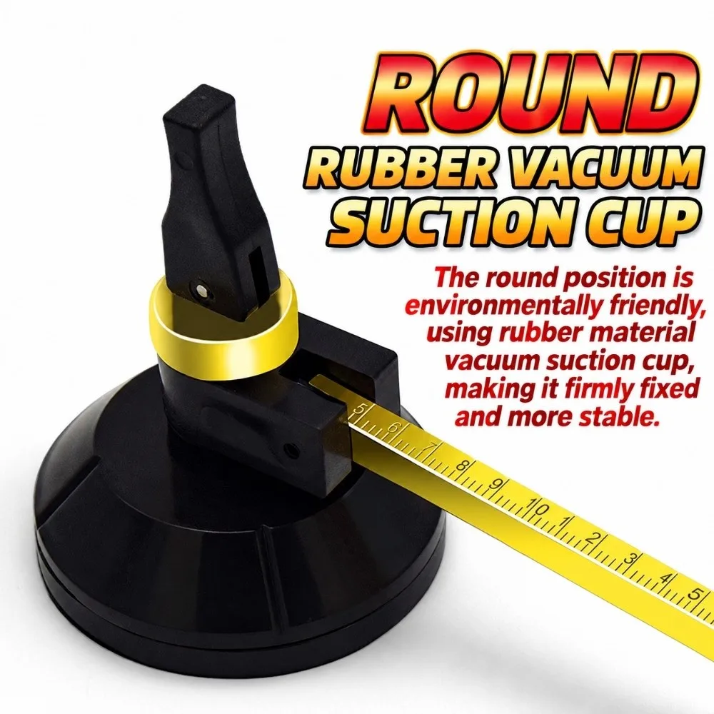 Six Wheel Glass Circle Cutter Adjustable 20/40/80/100cm Suction Cup Cutter with Suction Cup Precise Adjustment Glass Hole Cutter