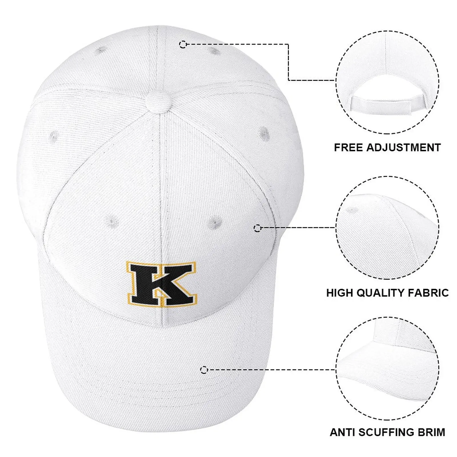 Kingston Frontenacs Baseball Cap Hat Luxury Brand birthday Elegant Women's Hats Men's