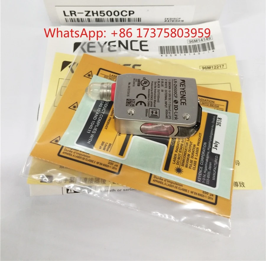 LR-ZH500CP Original KEYENCE Reflection 500mm Laser Sensor