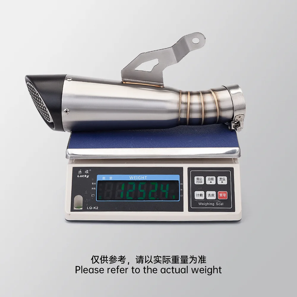 BMW S1000RR S1000R M1000R M1000RR 2019-2024 M1000 S1000 R RR 오토바이 배기 파이프 61MM 슬립온 머플러 팁 링크 파이프