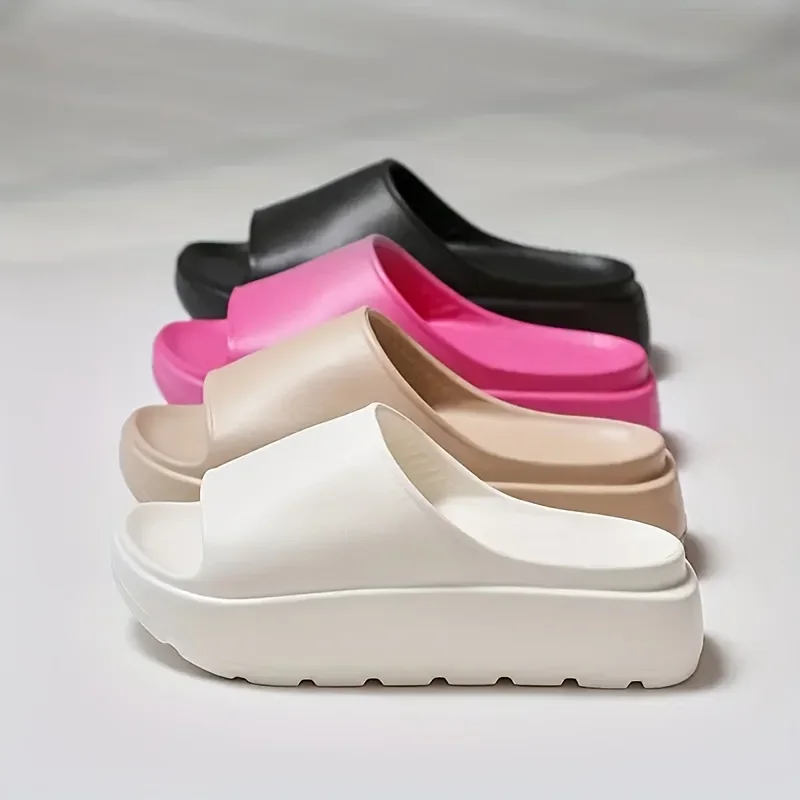 Comfy Unisex Cloud Slides: Non-Slip, Quick Dry, Lightweight EVA for Stylish Indoor/Outdoor Ease