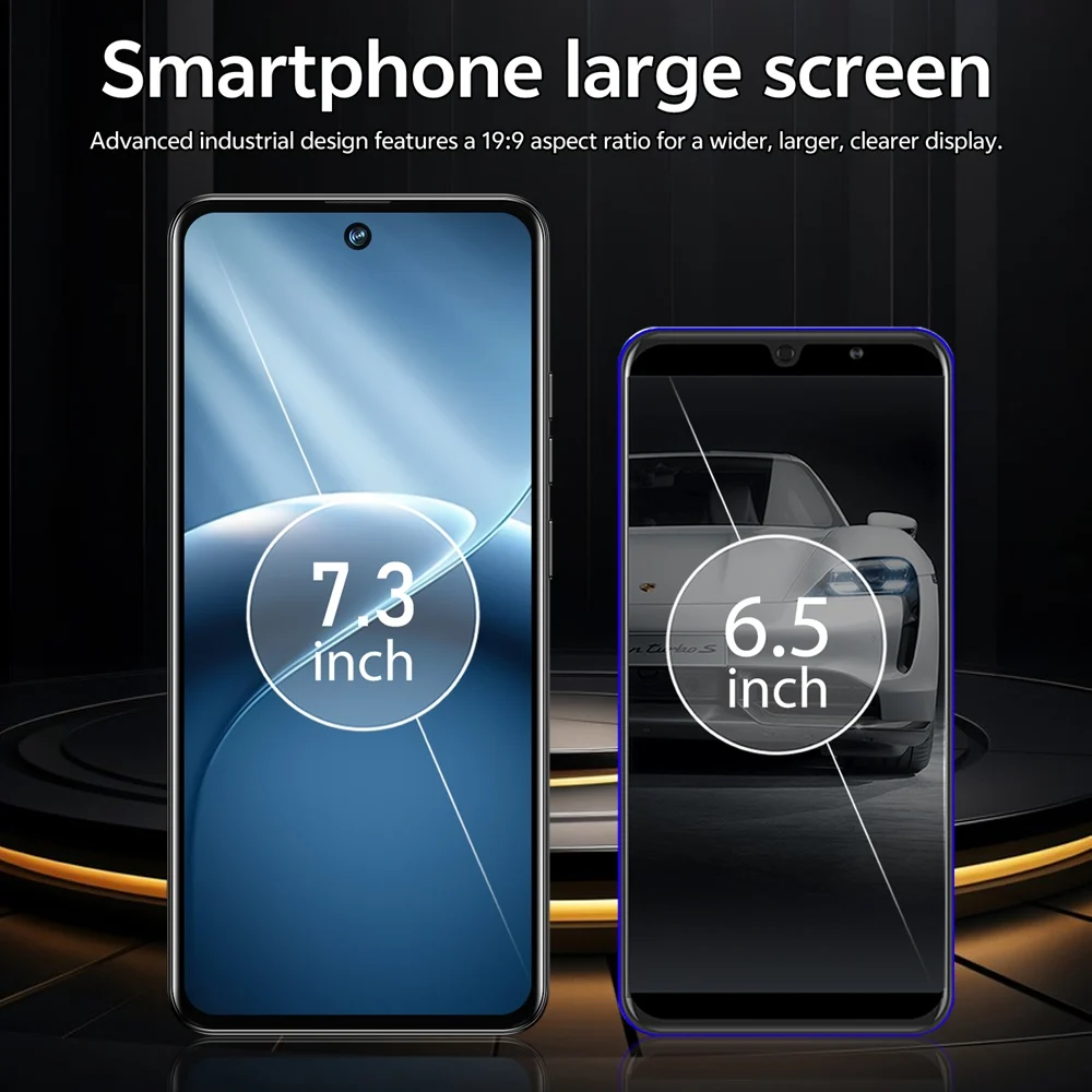 K-Touch Mobile Phones For S26 Ultra 7.3 Inch Smartphone Android 15 Cell Phone 8000mAh Face Unlock 5G Dual SIM 16+48MP Camera Cellphones For Men Women Gifts