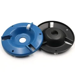 Tungsten Carbide Wood Carving Disc for Angle Grinder,100mm Diameter,3 Teeth Tea Tray Wood Carving Disc Milling Cutter Disc