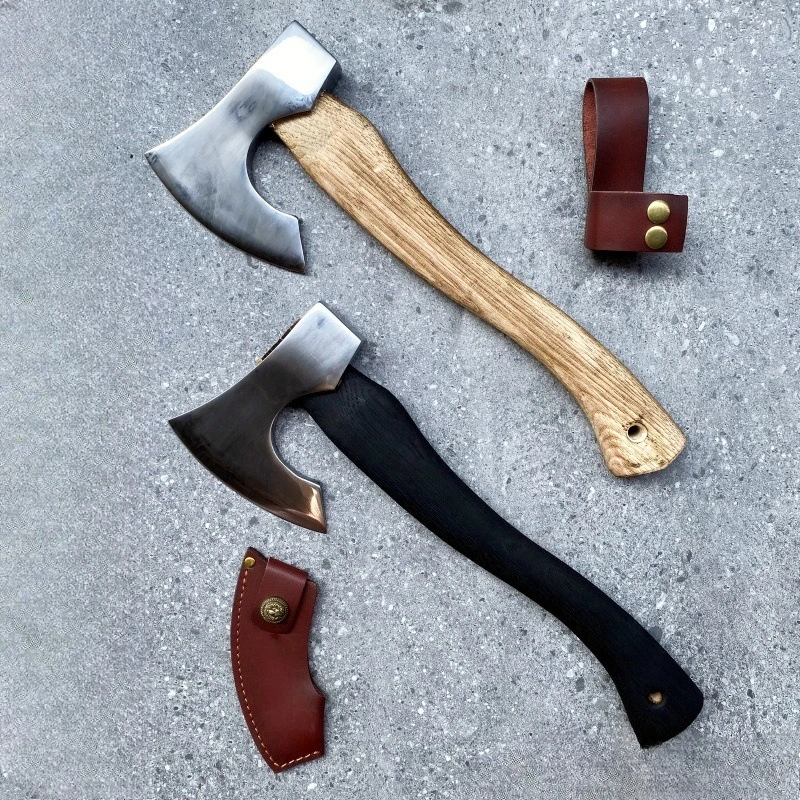 Manganese Steel T-actical Axe Convenient Outdoor Camping Chopping Firewood Felling Trees Household Forging Hand Tools
