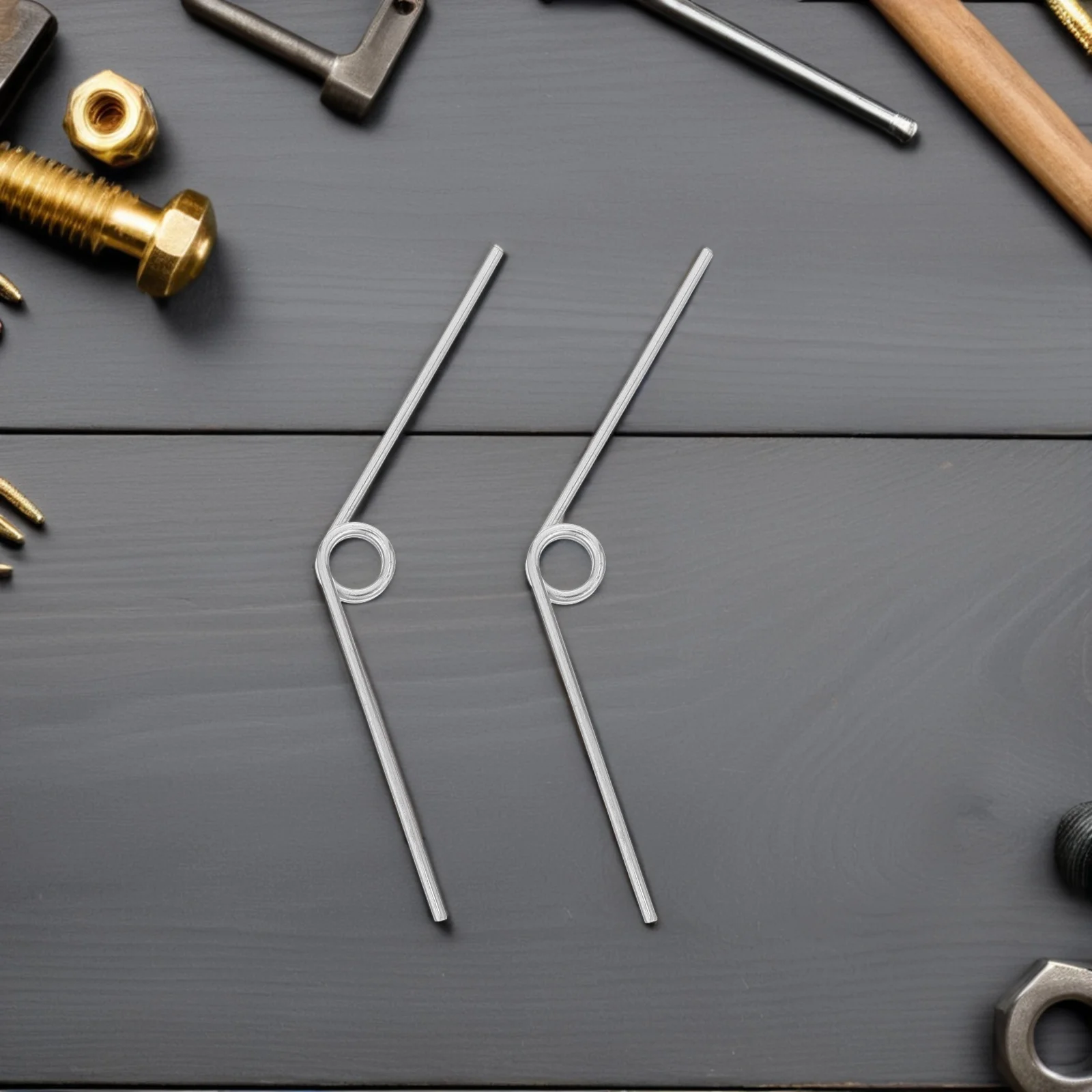 50 قطعة من نوابض مقص التقليم على شكل حرف V، استبدال فولاذي لمقص تشذيب النباتات الصغيرة، أداة البستنة المتينة #5