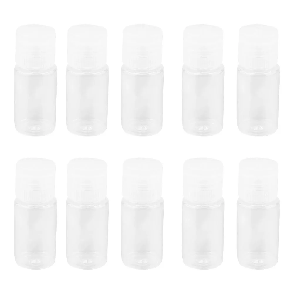 24Pcs Emulsion Bottles Refillable Portable Lotion Containers for Travel Dispensers Clear Pet PP Material Lightweight