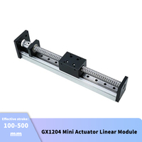 Linear Guide Stage SFU1204Ball Screw Slide Table Axis 100mm To 600mm Stroke Module for CNC 3d Printer Parts