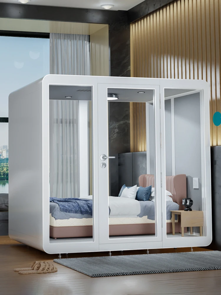 Soundproof sleeping cabin soundproof room mobile sleeping cabin piano learning cabin singing studio soundproof telephone booth