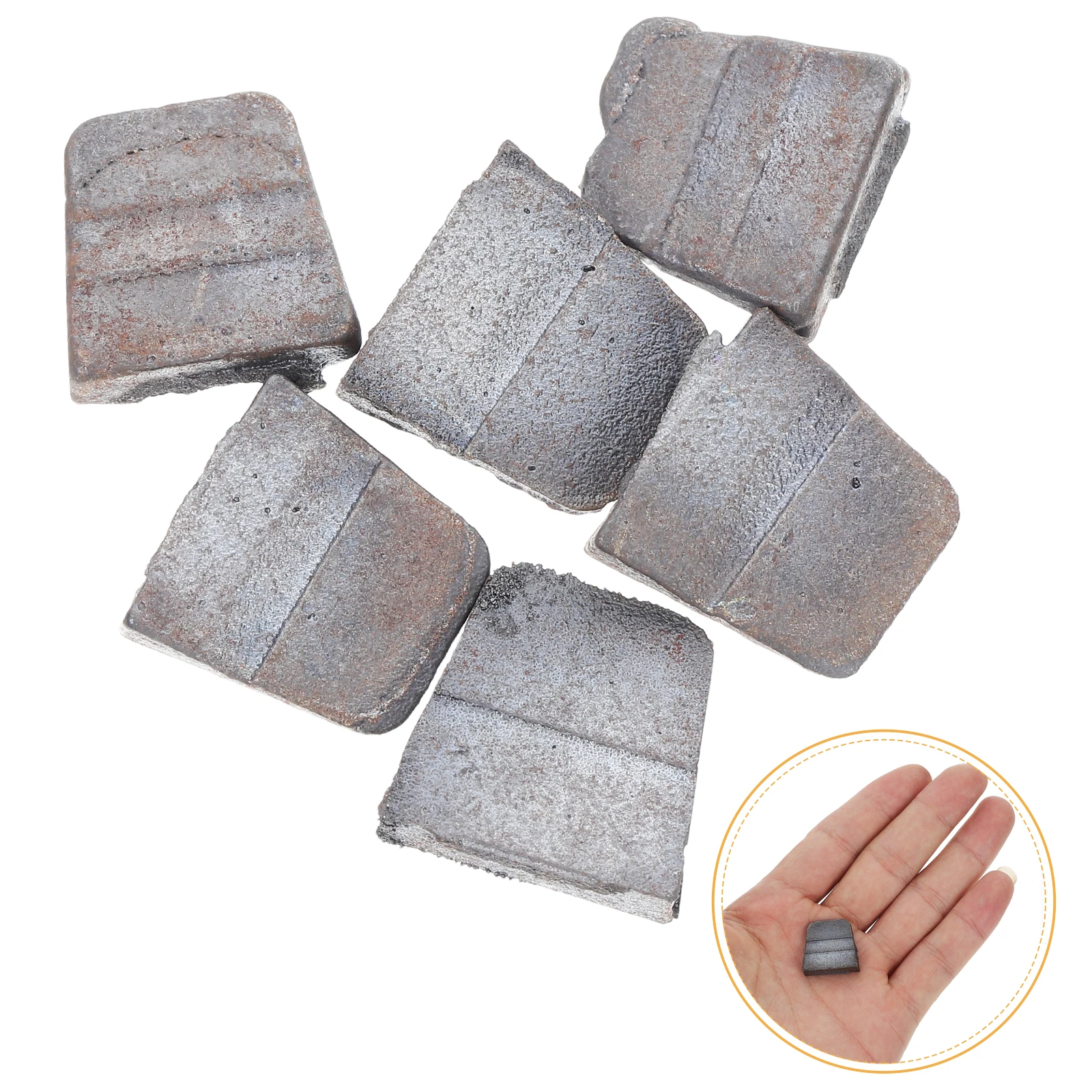 

6 Pcs Fixed Wedge Tool Handle Axe Taper Metal Hammer Replacement Grey Safety Carpenter Construction Agricultural Hand Tools